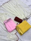 Teeya Saugaat Faux Georgette Plain 1 Minute Readymade Sarees Wholesale Shop In Surat